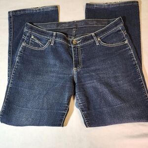 Wrangler Shiloh wide band boot cut stretch   sz 13/14 no cup waist band